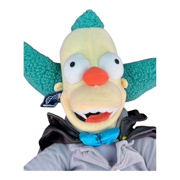 Applause Krusty the Vampire Talking Plush 2003 The Simpsons Collectible - Picture 4 of 9